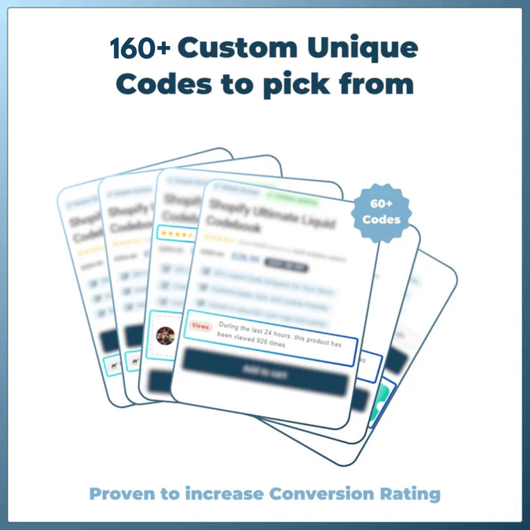 Copy Past Shopify Shortcodes