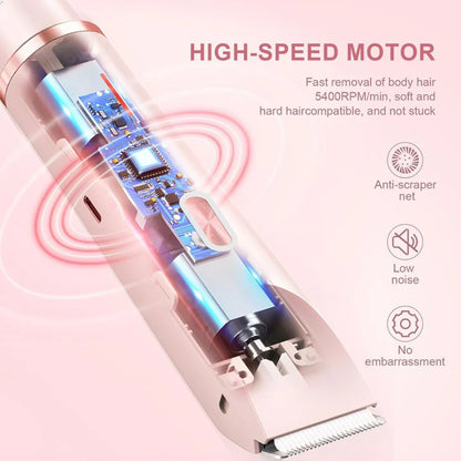 2-in-1 Electric Hair Trimmer & Shaver