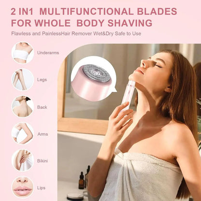 2-in-1 Electric Hair Trimmer & Shaver